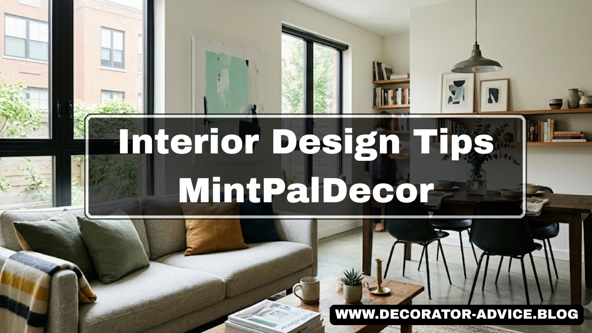 Interior Design Tips MintPalDecor