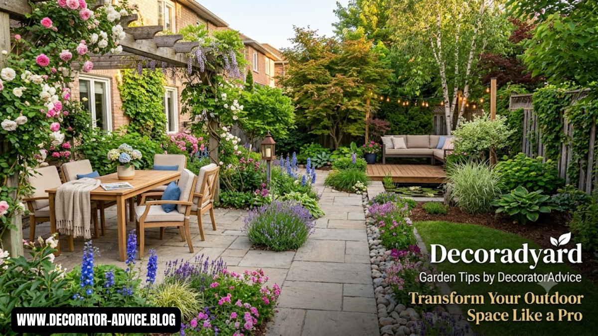 Decoradyard Garden Tips by DecoratorAdvice: Transform Your Outdoor Space Like a Pro