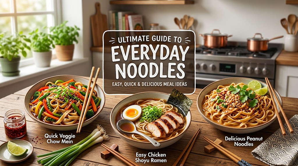 Ultimate Guide to Everyday Noodles: Easy, Quick & Delicious Meal Ideas