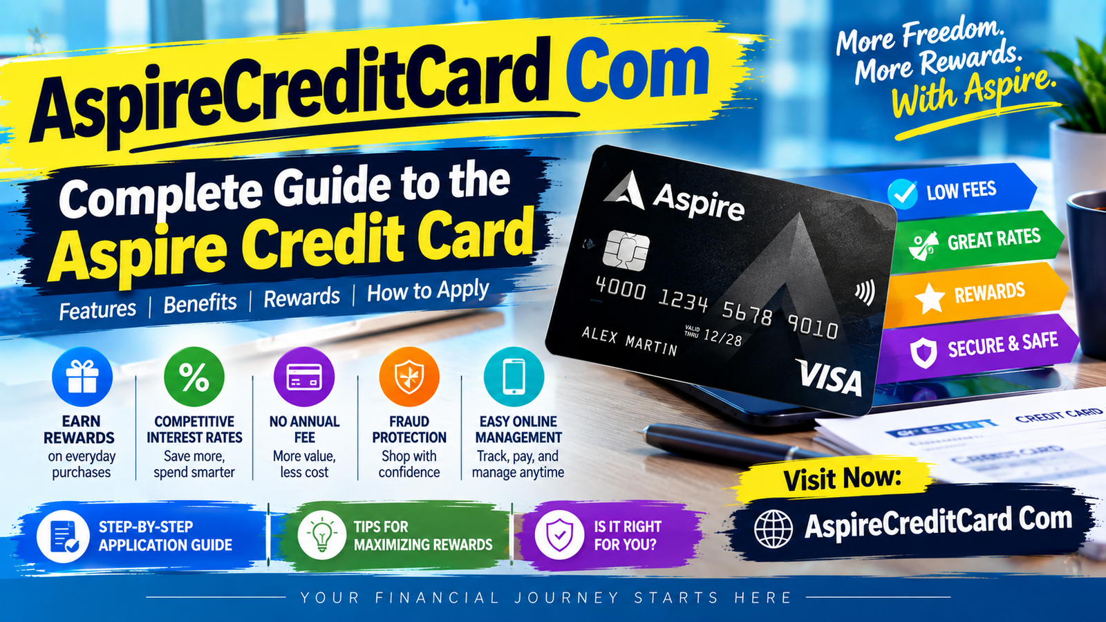 AspireCreditCard Com: Complete Guide to the Aspire Credit Card