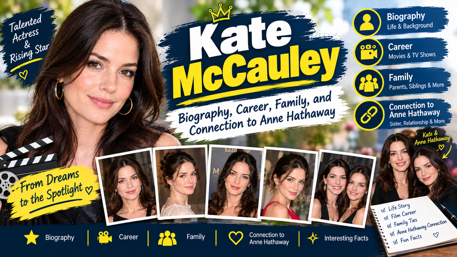 Kate McCauley: Biography, Career, Family, and Connection to Anne Hathaway